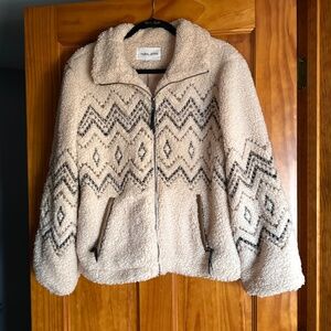 Tribal Brand Women's zip up Fleece Jacket Small
